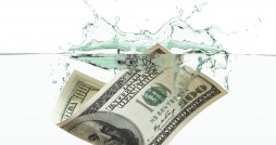 sinking money