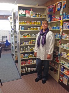 Pharmacist Lane Nelson values the personal interactions she has with her customers. Photo by Sarah Gackle