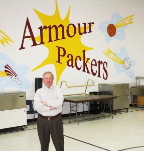 Armour, S.D., Superintendent Burnell Glanzer, who retires after 41 years working in the district this spring, says the key to keeping a building in good condition long-term is “the people you put in it.” The District’s buildings range from 40 to almost 100 years old. “Make do with what you have, and keep it in good shape,” he said of the building kept in pristine shape for the District’s 170 students. That’s kind of the mantra around here, and I think the people in town expect no less from us, so that’s what we try to do.”