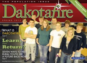 Spring issue of Dakotafire Magazine: The Population Issue