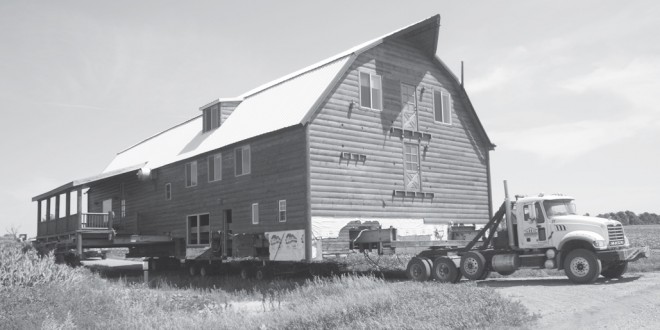 Barn to become Pepper Slough Lodge in Henry, S.D. Photo by Clark County Courier
