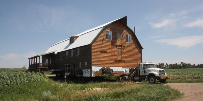 Barn to become Pepper Slough Lodge in Henry, S.D. Photo by Clark County Courier