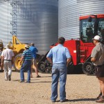 A South African farm group toured eastern South Dakota last week to learn the cultivation practices of no-till and zone tillage farms. Photo by Reporter & Farmer