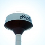 Hecla water tower
