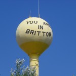 Water tower in Britton, S.D. Photo by J. Stephen Conn, http://www.flickr.com/photos/jstephenconn/6163105804/