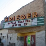 The Krieger Theater in Gackle, N.D., today. Photo by Tri-County News