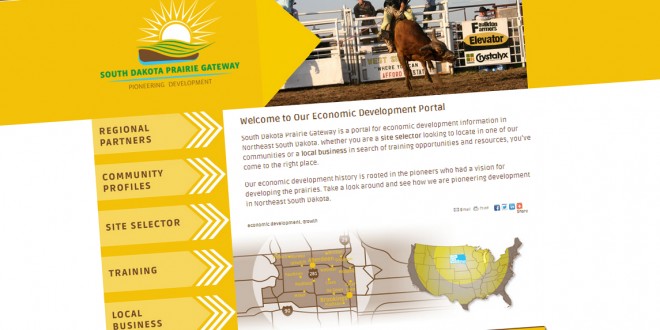 South Dakota Prairie Gateway website: an example of a regional partnership