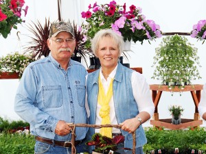 Jerry and Cindy Kopecky, owners of The Potting Shed in Faulkton. Submitted photo