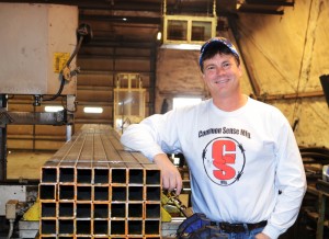 Kelly Melius, owner of Common Sense Manufacturing in Faulkton. Photo by Troy McQuillen
