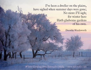 Winter greetings from Dakotafire