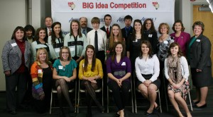 Big Idea Finalists with Sponsors 2012