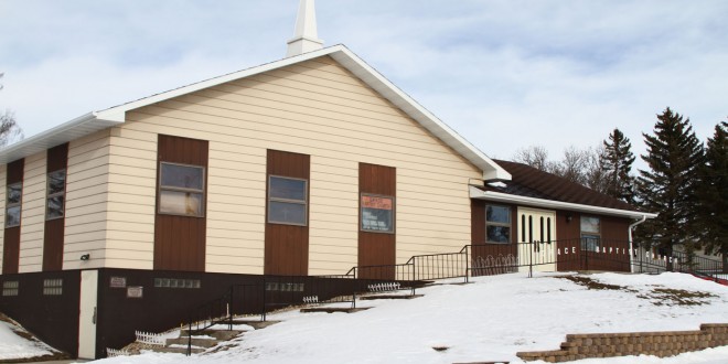 Grace Baptist Church in Gackle. Photo by Tri-County News