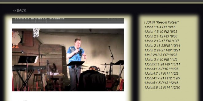 Recharge Church in Streeter has a strong web presence, including videos of each week’s sermons.
