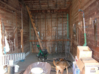 Marttila farm granary interior 2007