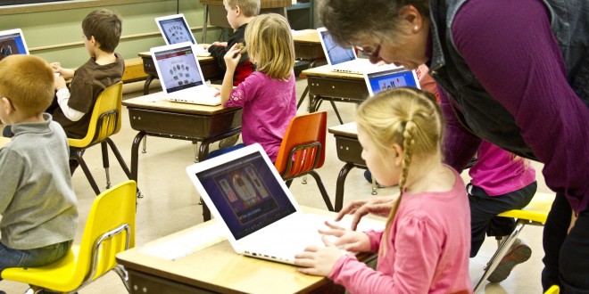 Screens, technology are commonplace in Dakota classrooms