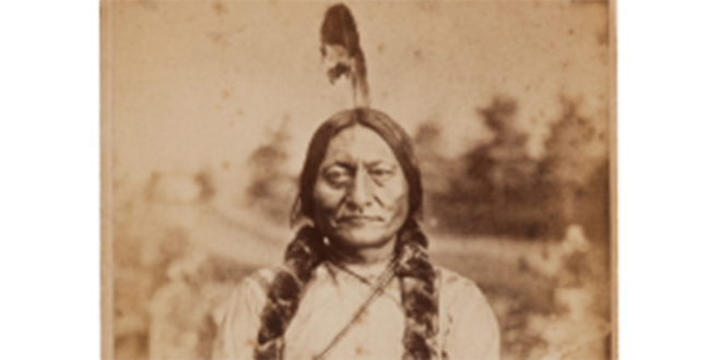 Postcard: The image of Sitting Bull