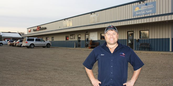 Dave Hedt, formerly of Australia, moved to Faulkton, S.D, in 2013 to open the first of a handful of businesses he owns, operates and/or envisions in the community that has quickly become his forever home. Photo by Wendy Royston