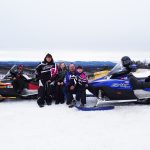 Snowmobiling and other winter activities have become a family tradition for the Juhnke family of Parkston, S.D.—parents Nicole and Jason, and children Cadence, 12, and Rory, 9. Courtesy photo